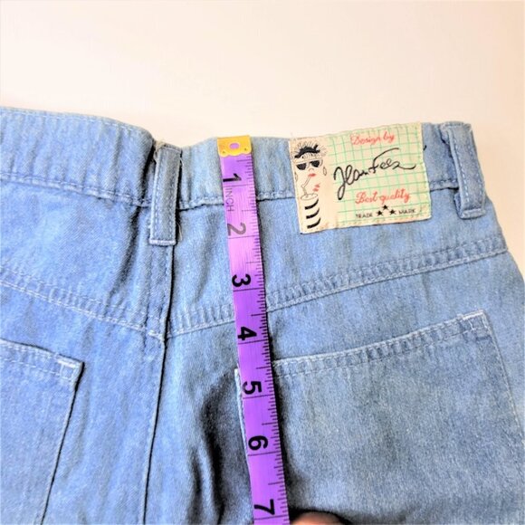 FADED Cotton Denim Shorts Size S or Size M - Picture 13 of 15